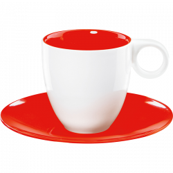 ASA-Selection Colour it espresso cup with saucer