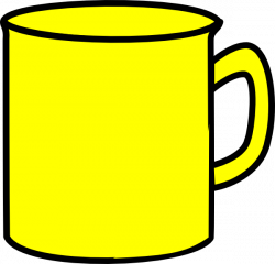 Yellow Mug Clip Art at Clker.com - vector clip art online, royalty ...