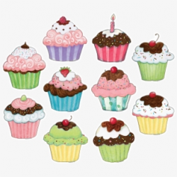 PNG Cupcake Cliparts & Cartoons Free Download - NetClipart