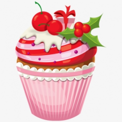 Cupcake Clipart Winter - Christmas Cakes Clip Arts ...