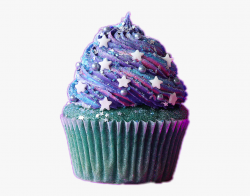 Purple Cupcakes Clipart - Galaxy Cupcakes #224797 - Free ...