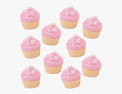 Mini Pink Vanilla Fondant Cupcakes - Cupcake #2171016 - Free ...