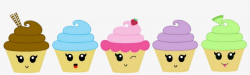 Cupcake Clipart Mini Cupcake - Small Cupcakes Cartoon - Free ...