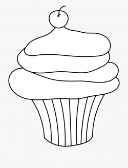 Pin Cupcake Clipart Outline #225370 - Free Cliparts on ...