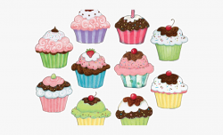 Cupcake Clipart Food Truck - Birthday Cake Design For ...