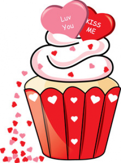 Free Cupcake Clipart Image 0515-1101-3013-2400 | Valentine ...
