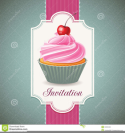 Free Vintage Cupcake Clipart | Free Images at Clker.com ...