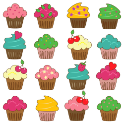 Cute Cupcakes Clipart | Clipart Panda - Free Clipart Images