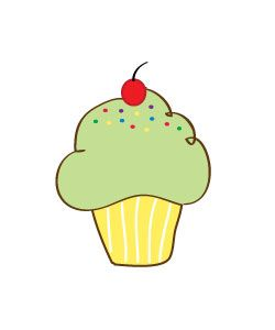 Free Cupcake Clipart Pictures and FREE printable cupcake ...