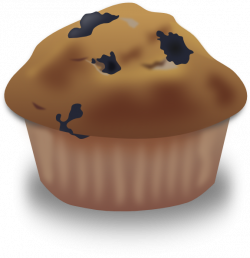 Blueberry Muffin Clip Art at Clker.com - vector clip art online ...
