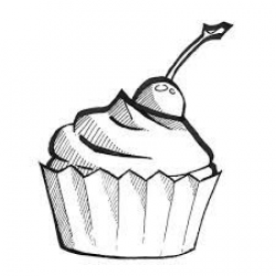 Image result for vanilla cupcake drawing | nec corner ...