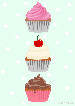 pastel, cupcakes, printables @ Nani Pizzolo www.facebook.com ...