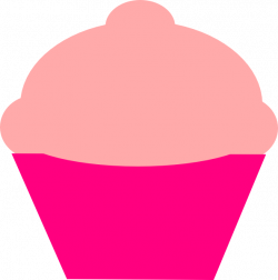Cupcake Pink Shades Clip Art at Clker.com - vector clip art online ...