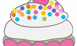 CUPCAKE CLIPART - For childrens -