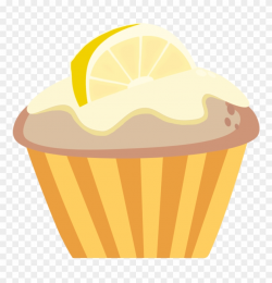 Muffin Clipart Yummy Cupcake - Limon Cupcakes Png ...