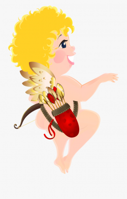 Beautiful Cupid Png Clipart Image - Angeles De San Valentin ...