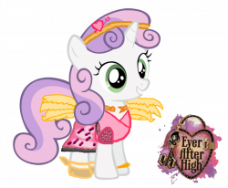 Sweetie Belle as C.A. Cupid by ThunderFists1988 on DeviantArt