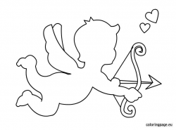 Simple Cupid Drawing at PaintingValley.com | Explore ...