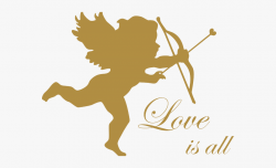 Cupid Clipart Gold - Love Cupid Png #2041733 - Free Cliparts ...