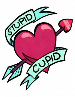 Stupid Cupid (REDBUBBLE!) by JaneGumball on DeviantArt