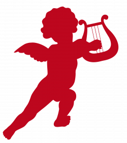 Cupid with Harp Transparent PNG Clip Art Image | Gallery ...