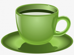 Cups Clipart Kids Cup - Green Cup Of Coffee Transparent PNG ...
