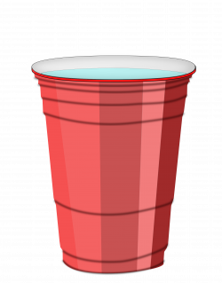 Clipart - Plastic cup with water