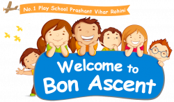 Bon Ascent, Best Play School Prashant Vihar, Rohini, Shalimar Bagh