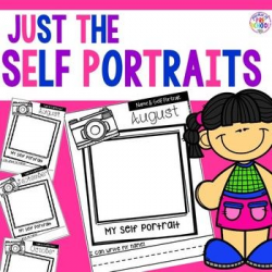 Monthly Self Portraits and Name Samples for Preschool, Pre-K ...