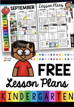 KINDERGARTEN Lesson Plans Free curriculum for kindergarten ...