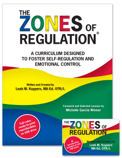 Socialthinking - The Zones of Regulation: A Curriculum ...