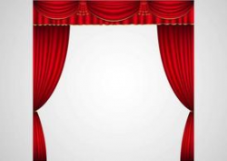 Free Stage Curtain Clipart and Vector Graphics - Clipart.me
