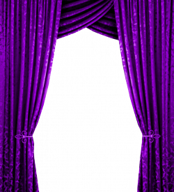 Purple Stage Curtains