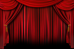Theater curtain art, Light Theater drapes and stage curtains ...