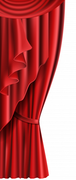 Curtain Red Transparent PNG Clip Art Image | Gallery Yopriceville ...