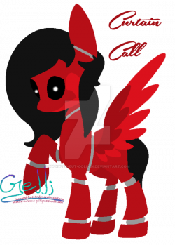 Curtain Call (FNaP OC) by ghastimafrix on DeviantArt