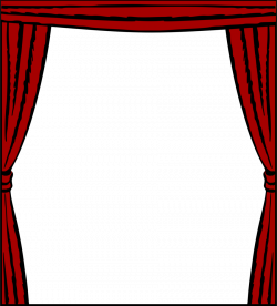 Red Background Frame clipart - Curtain, Window, Theatre ...
