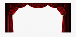 Banner Freeuse Stock Red Curtain Png - Movie Theater Curtain ...