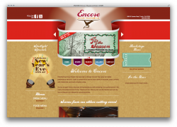 Encore Dinner Theatre - Branding & Website on Behance