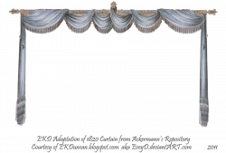 1820 Regency Curtain Room - EKD 2 curtain only by ~EveyD on ...