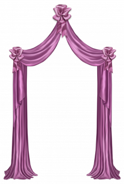 Pink Curtain Decor PNG Clipart Picture | Gallery Yopriceville ...