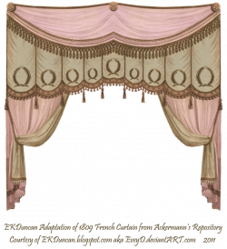 1809 Curtain - Pink Chocolate by EveyD on DeviantArt