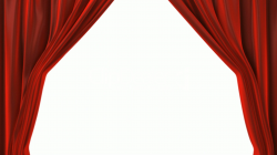 Velvet theatre Curtains 162805 Curtain Clipart Red Velvet ...