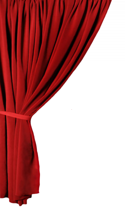 Curtain Clip art - One side of the red curtain 500*891 transprent ...