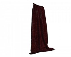 deep red curtains side cut-out by madetobeunique on DeviantArt