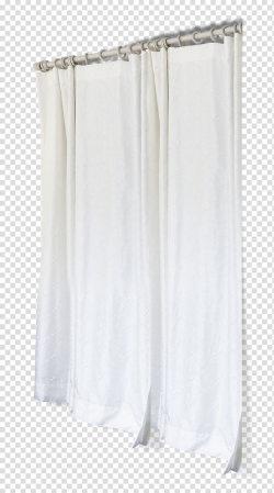 Closed white rod-pocket curtains, Light Curtain Window White ...