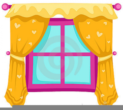 Window With Curtains Clipart | Free Images at Clker.com ...