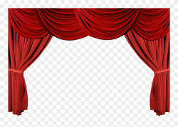 Download Stage Curtains Clipart Theater Drapes And - Stage ...