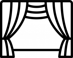 Theatre Curtains Svg Png Icon Free Download (#63361 ...