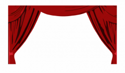 Curtains Clipart Talent Show - Theater Curtain Free PNG ...